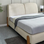 Movo Nordica Abby Upholstered King Bed - 180x200 cm