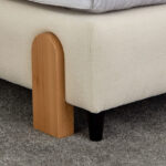 Movo Nordica Abby Upholstered King Bed - 180x200 cm