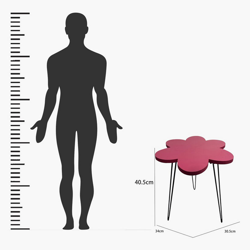 Floret Lavish Accent End Table - Image 4