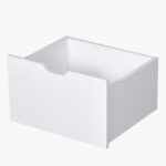 Movo Vanilla Cosmic Storage Cabinet and Bookcase with 3 Drawers