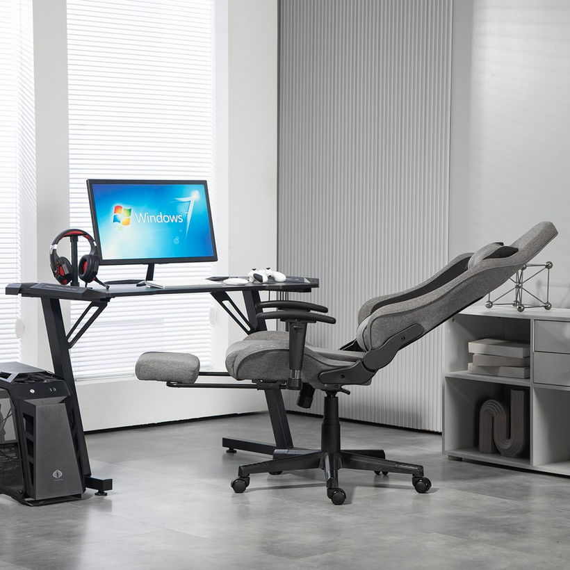 Troy Gaming Chair with Footrest - Image 18