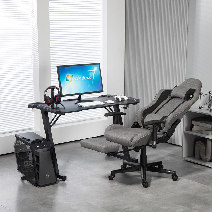 Troy Gaming Chair with Footrest - Image 21