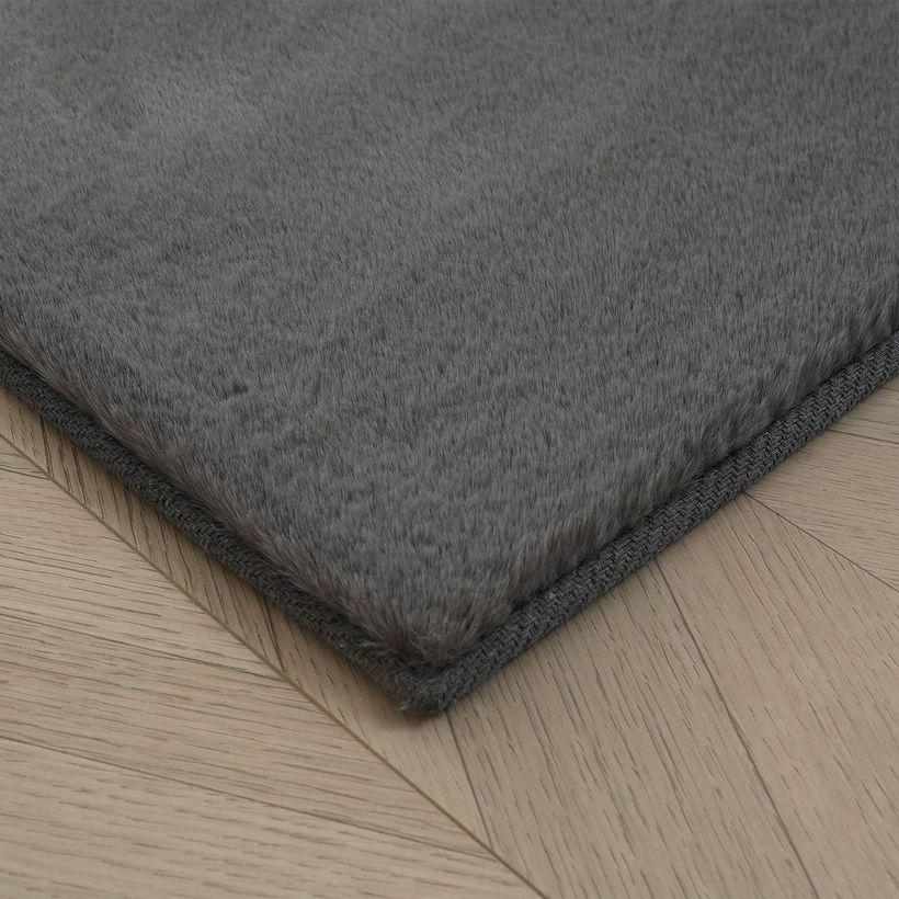 Faux Rabbit Fur Rug - 80x300 cm - Image 3
