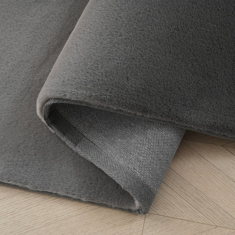 Faux Rabbit Fur Rug - 80x300 cm - Image 5