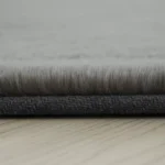 Faux Rabbit Fur Rug - 240x350 cm