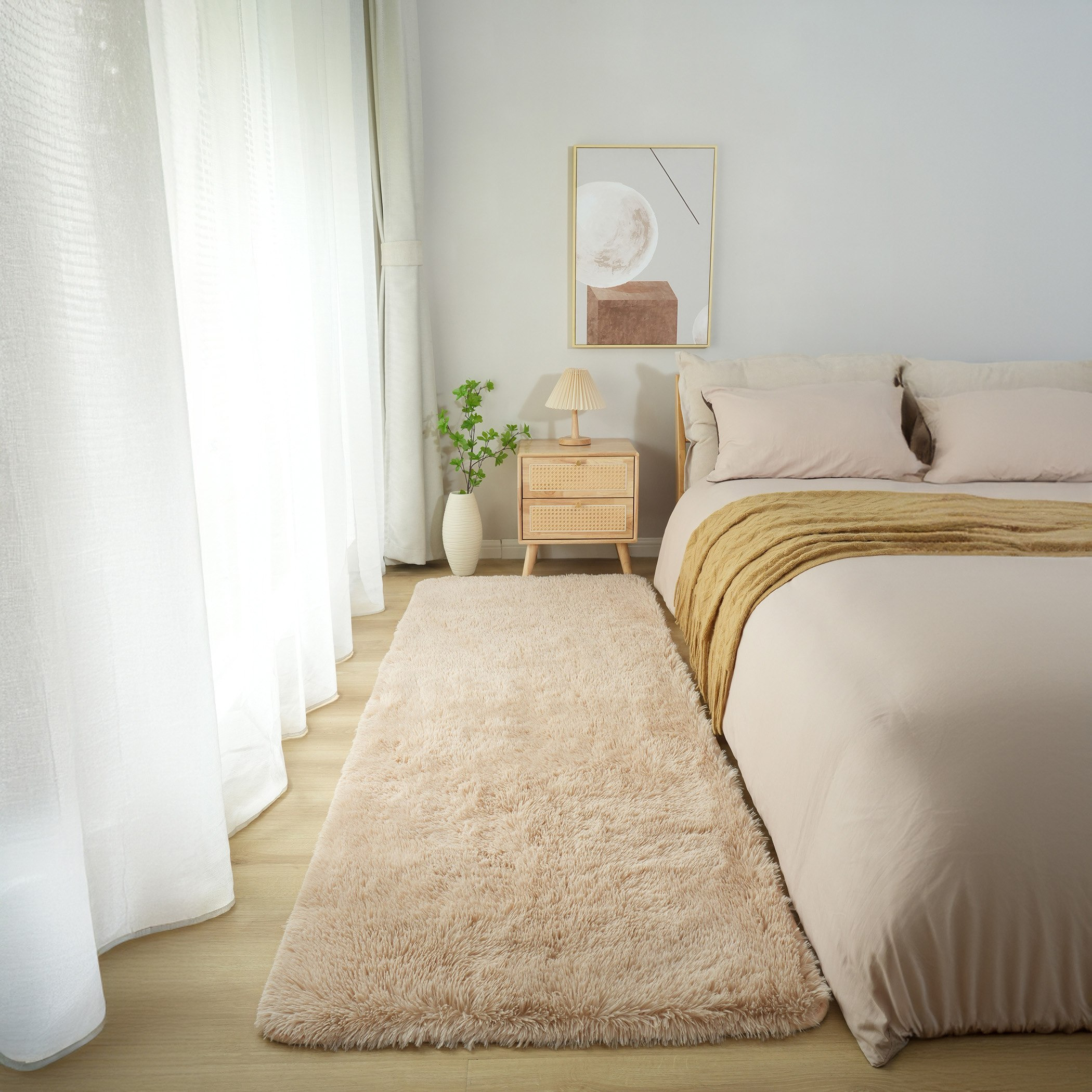 Covara Verna Microfibre Rug - 80x230 cm