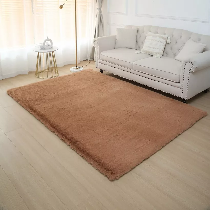 Luxy Bliss Premium Faux Rabbit Fur Rug - 200x300 cm - Image 3