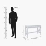 Movo Preston Study Desk with 2 Drawers