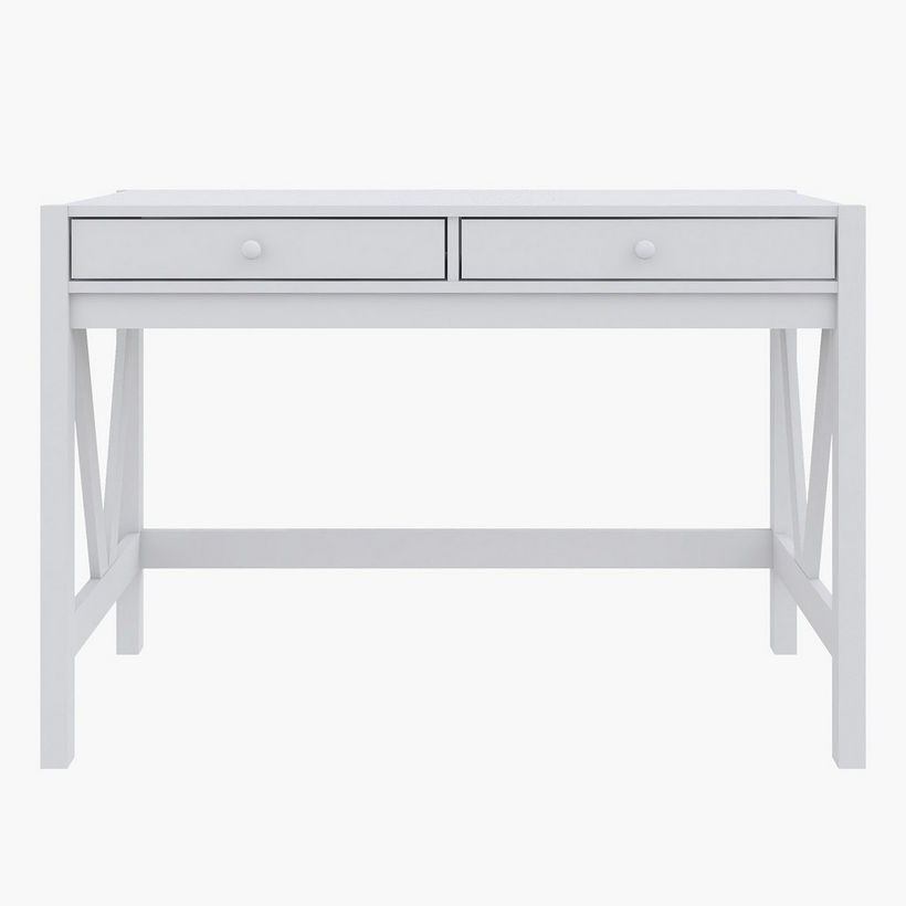 Movo Preston Study Desk with 2 Drawers - Image 3