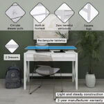 Movo Preston Study Desk with 2 Drawers