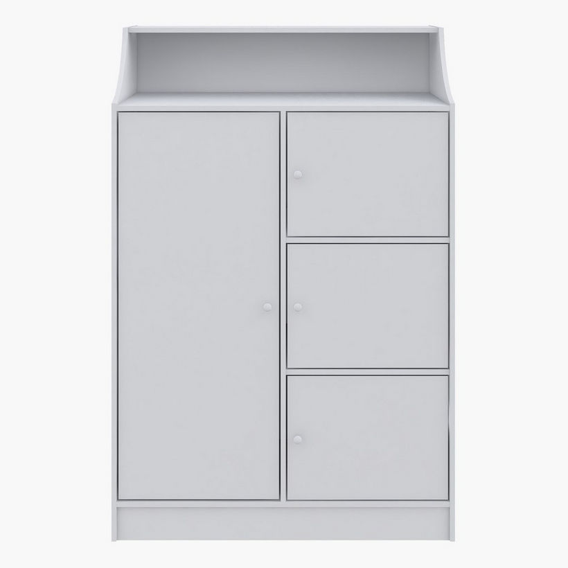 Vanilla Cody 4-Door Kids Cabinet - Image 3