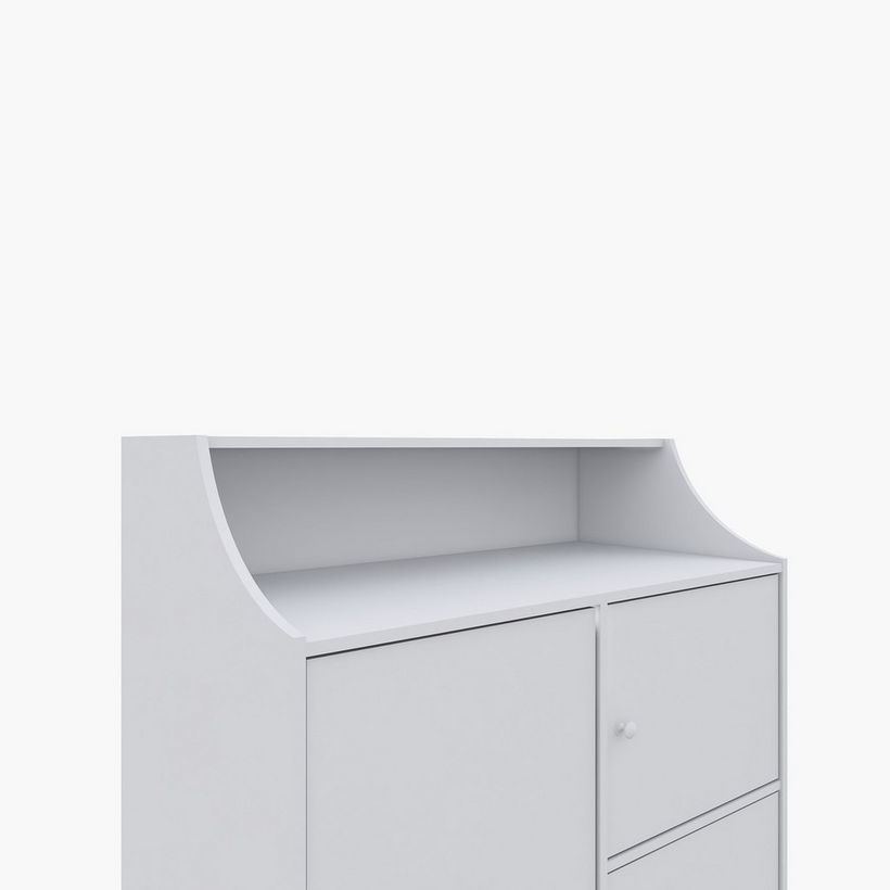 Vanilla Cody 4-Door Kids Cabinet - Image 7