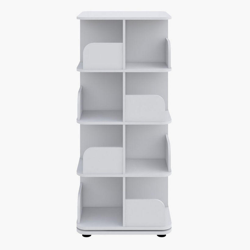 Movo Vanilla Ollie Rotating Bookcase Storage Unit - Image 3