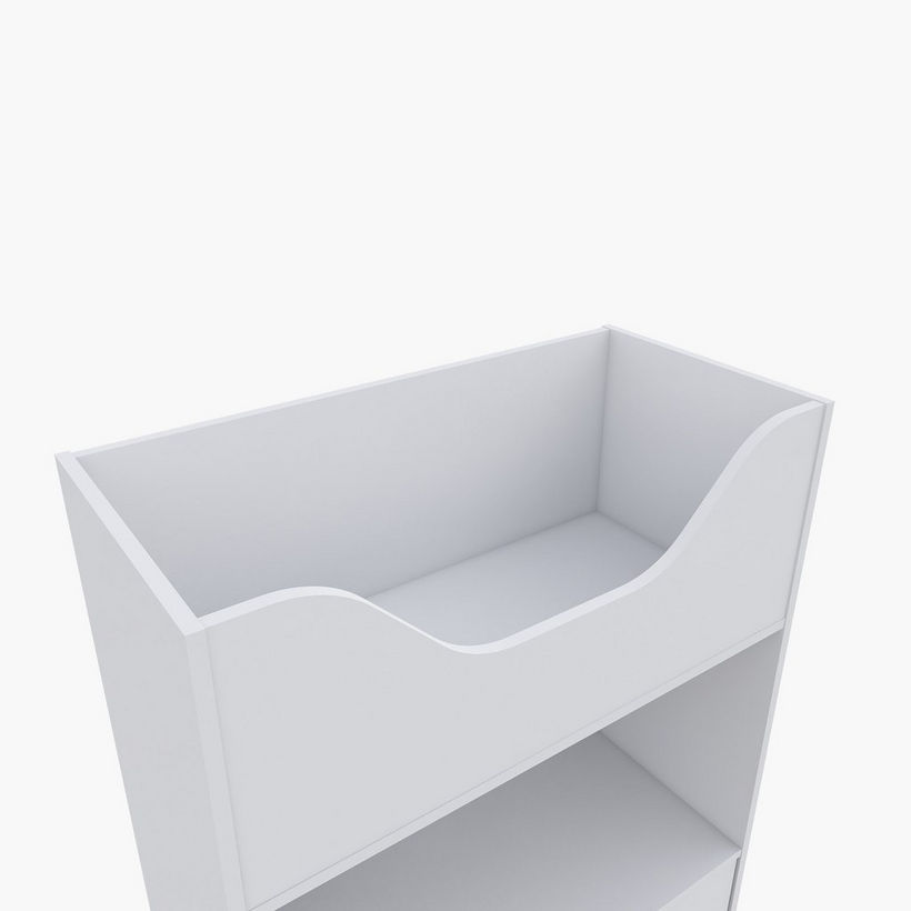 Vanilla Cody 2-Door Kids Cabinet Bookcase - Image 7