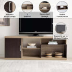 Rays 1.8 Metre High TV Unit for TVs up to 75 inches