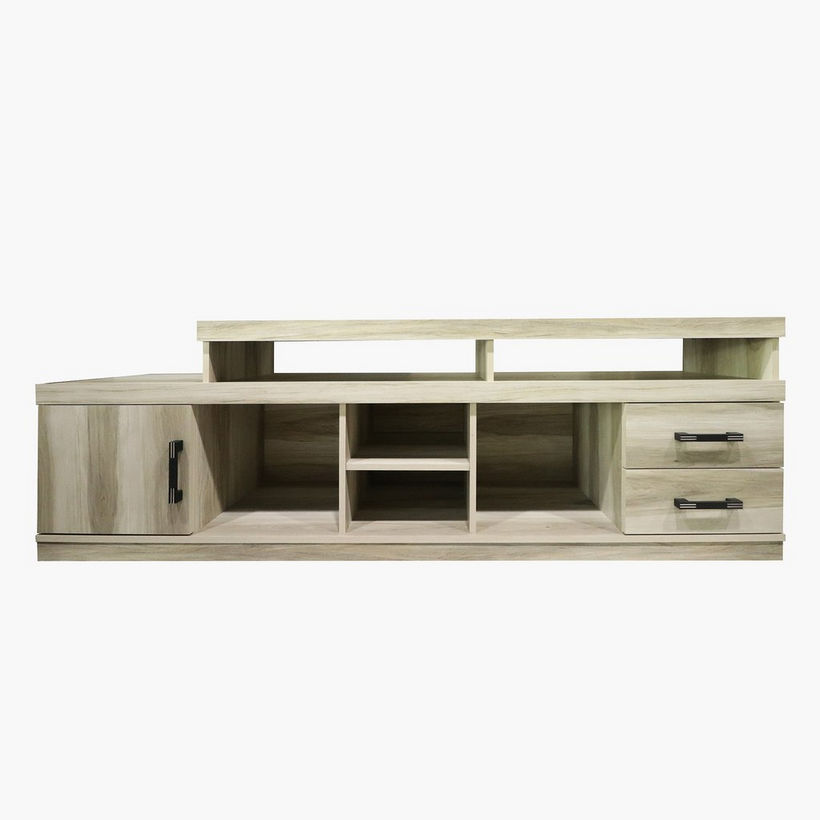 Vice 1.8 Metre High TV Unit for TVs up to 75 inches - Image 3