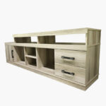 Vice 1.8 Metre High TV Unit for TVs up to 75 inches