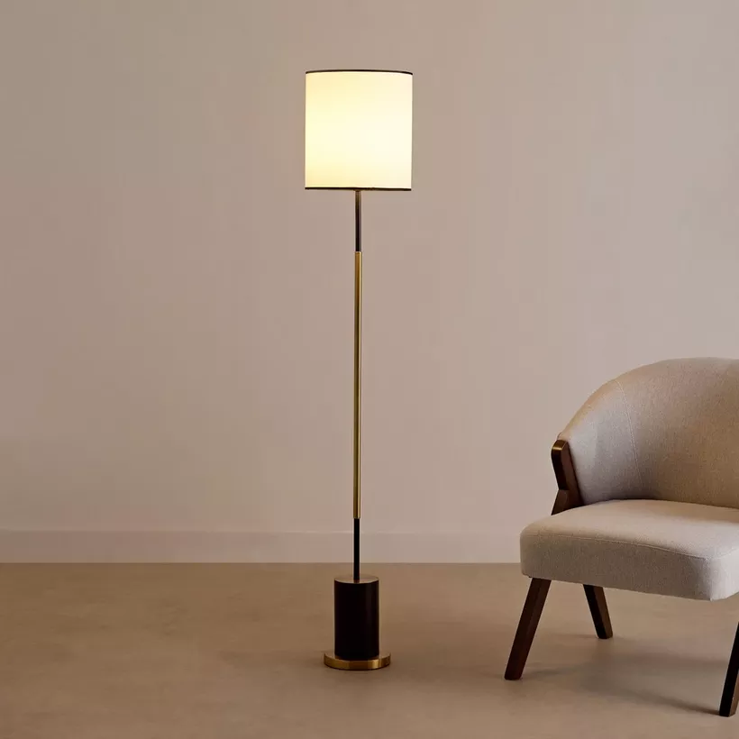 Rollins Metal Floor Lamp - 28x157 cm - Image 3