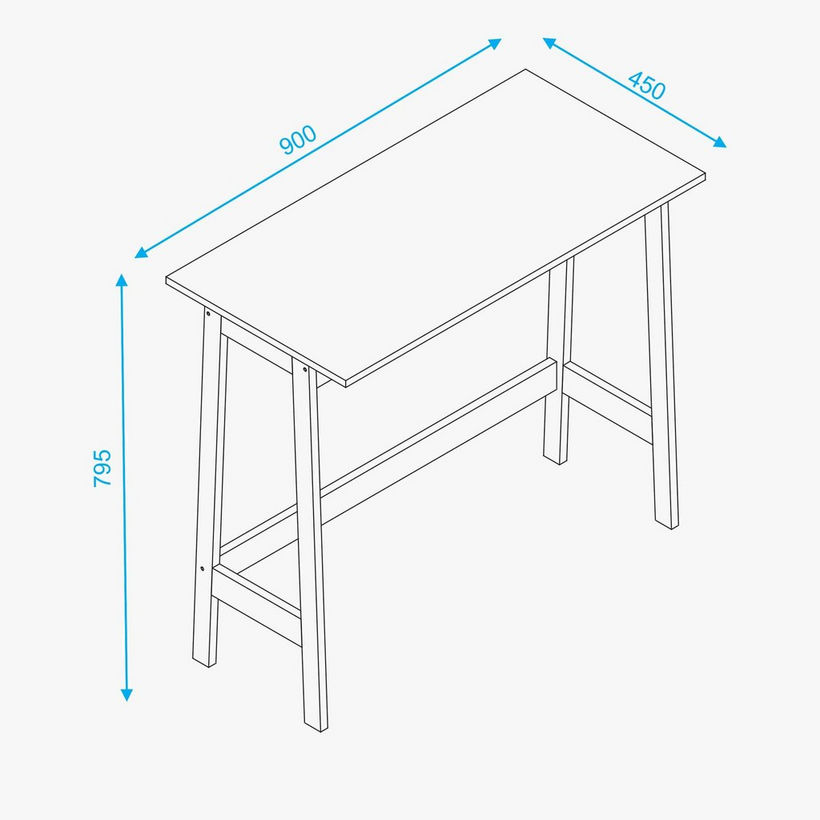 Movo Bianca Londrina Slim Console Table - Image 7