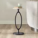 Cavon Cedro Genuine Marble Top Accent Table - Image 12