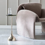 Cavon Edith Glass Top Accent Table