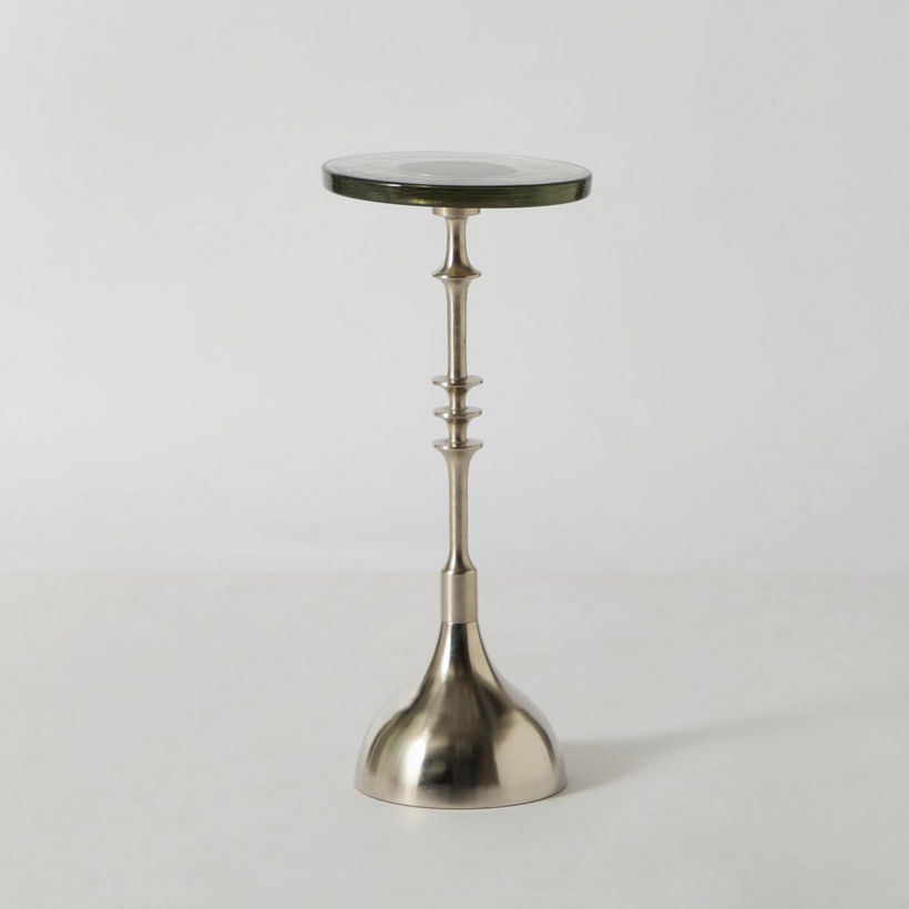 Cavon Edith Glass Top Accent Table - Image 7