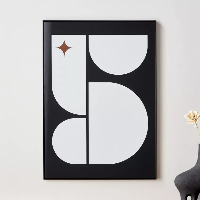 Fero Tinted Framed Wall Art - 50x2x70 cm - Image 3