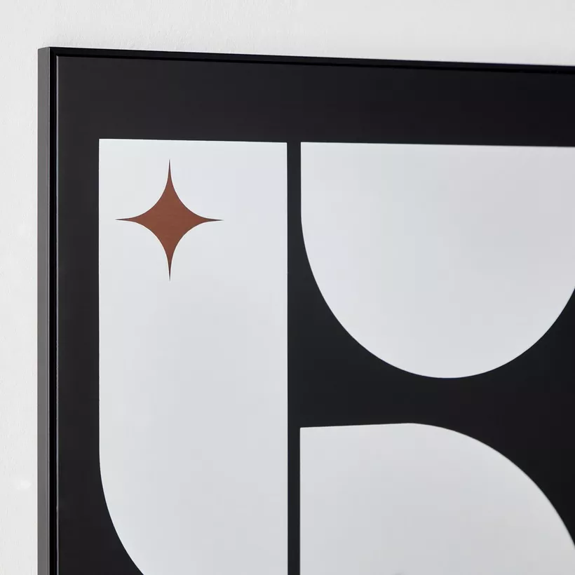 Fero Tinted Framed Wall Art - 50x2x70 cm - Image 4