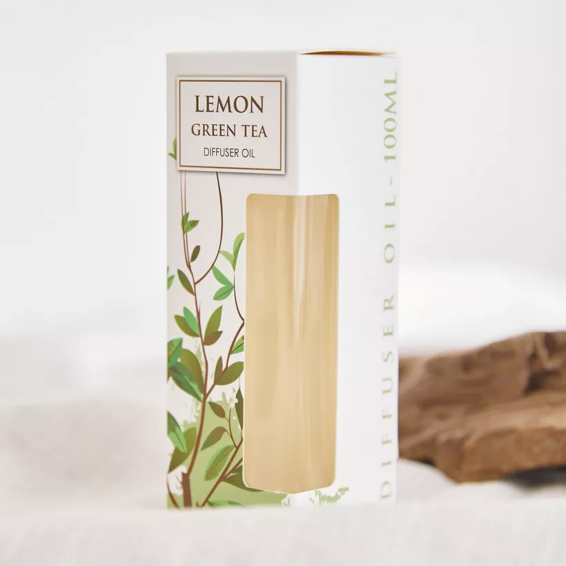 Seyna Lemon Green Tea Aroma Diffuser Refill - 100 ml - Image 3