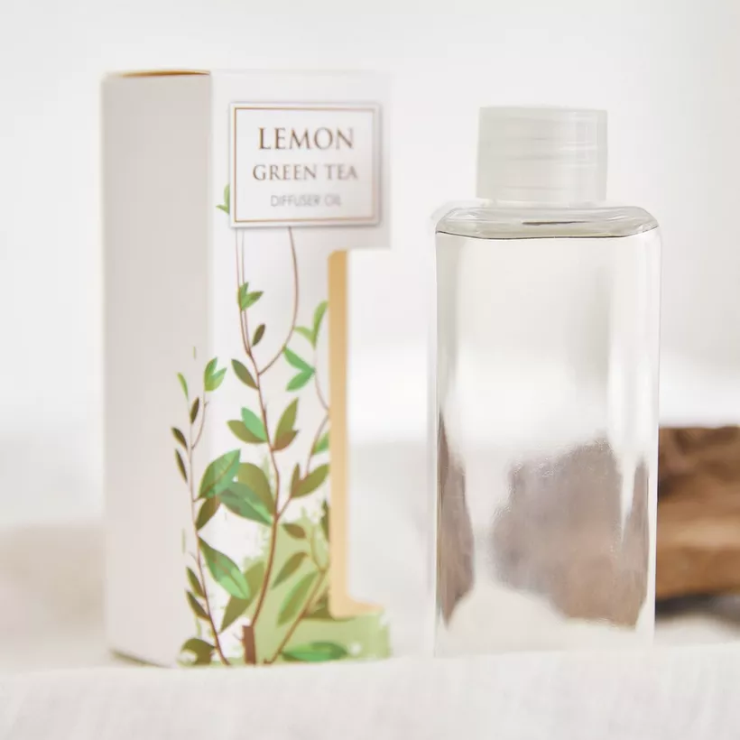 Seyna Lemon Green Tea Aroma Diffuser Refill - 100 ml - Image 4