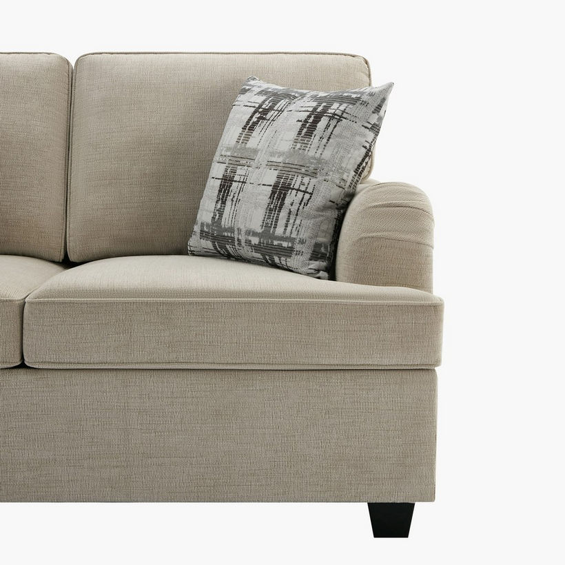 California NXT 2-Seater Fabric Sofa with 2 Cushions - Image 9