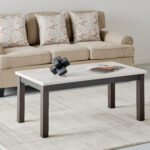Orlando Genuine Marble Top Coffee Table