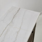 Orlando 3-Door Genuine Marble Top Sideboard with 3 Drawers