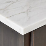 Orlando 3-Door Genuine Marble Top Sideboard with 3 Drawers