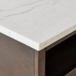 Orlando 1.6 Metre High TV Unit with Genuine Marble Top for TVs up to 70 inches