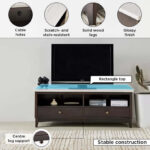 Orlando 1.6 Metre High TV Unit with Genuine Marble Top for TVs up to 70 inches