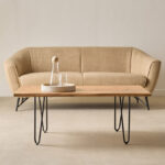 Vendra Corwin Live Edge Solid Wood Top Coffee Table