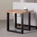Vendra Costa Live Edge Solid Wood Top End Table - Image 12