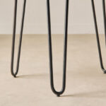 Vendra Corwin Live Edge Solid Wood Top End Table
