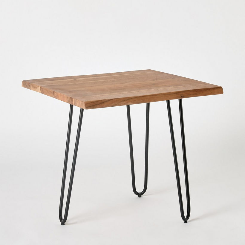 Vendra Corwin Live Edge Solid Wood Top End Table - Image 9