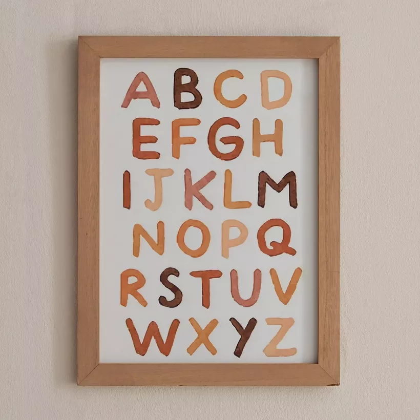 Forresta Alphabets Wall Frame - 30x40 cm - Image 3