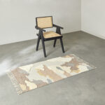 Aizel Cloudia Cotton Overtufted Dhurrie - 80x150 cm
