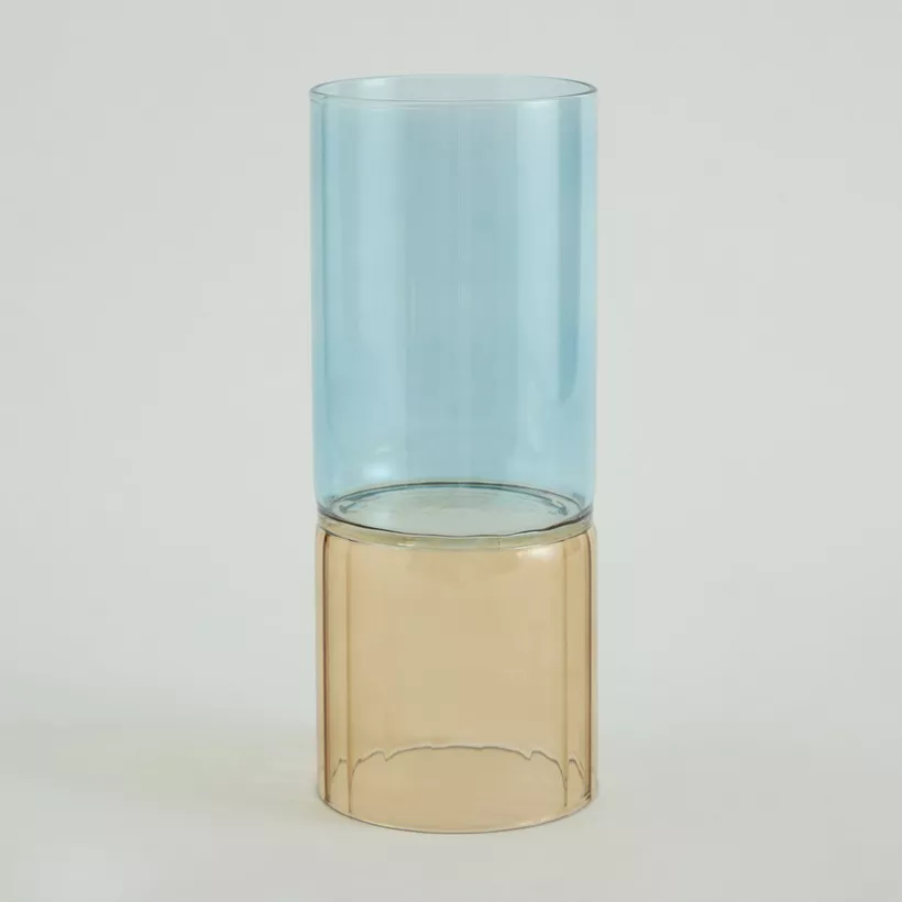 Reva Glass Vase - 10x10x25 cm - Image 2