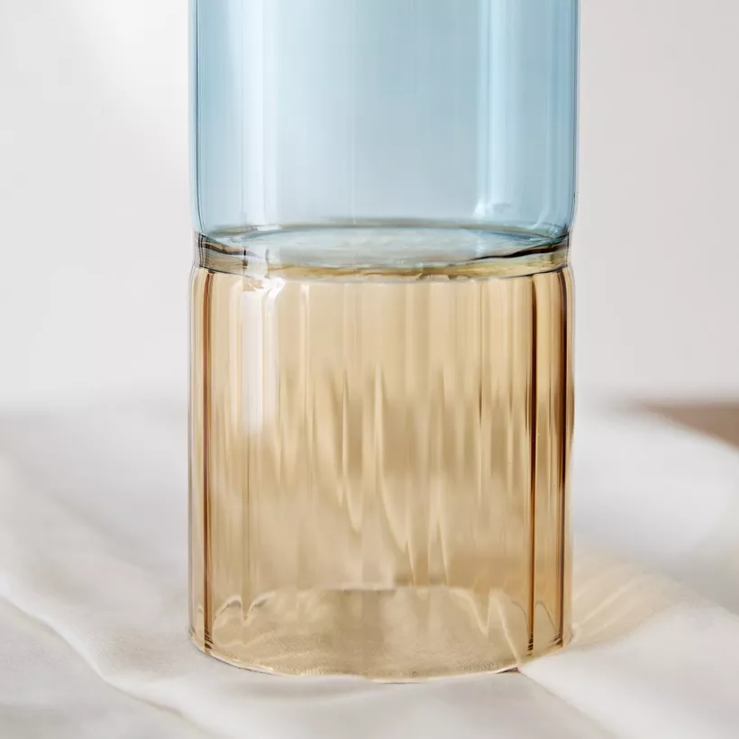 Reva Glass Vase - 10x10x25 cm - Image 4
