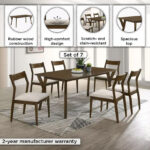 Ana 6-Seater Dining Table Set