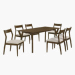 Ana 6-Seater Dining Table Set