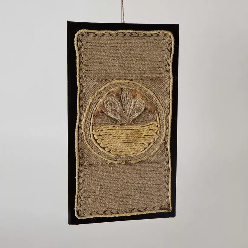 Enzo Wall Decor with Jute and Shell - 40x23 cm - Image 2