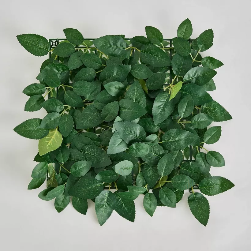 Delsa Artificial Hedge Mats Rose Leaf - 33x33 cm - Image 2