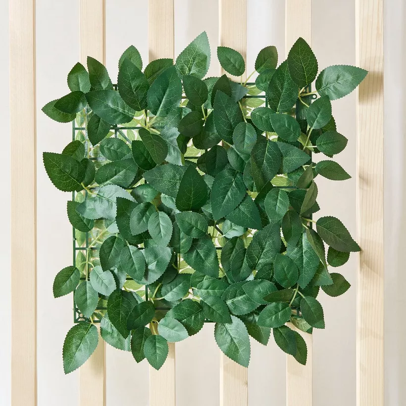 Delsa Artificial Hedge Mats Rose Leaf - 33x33 cm - Image 3