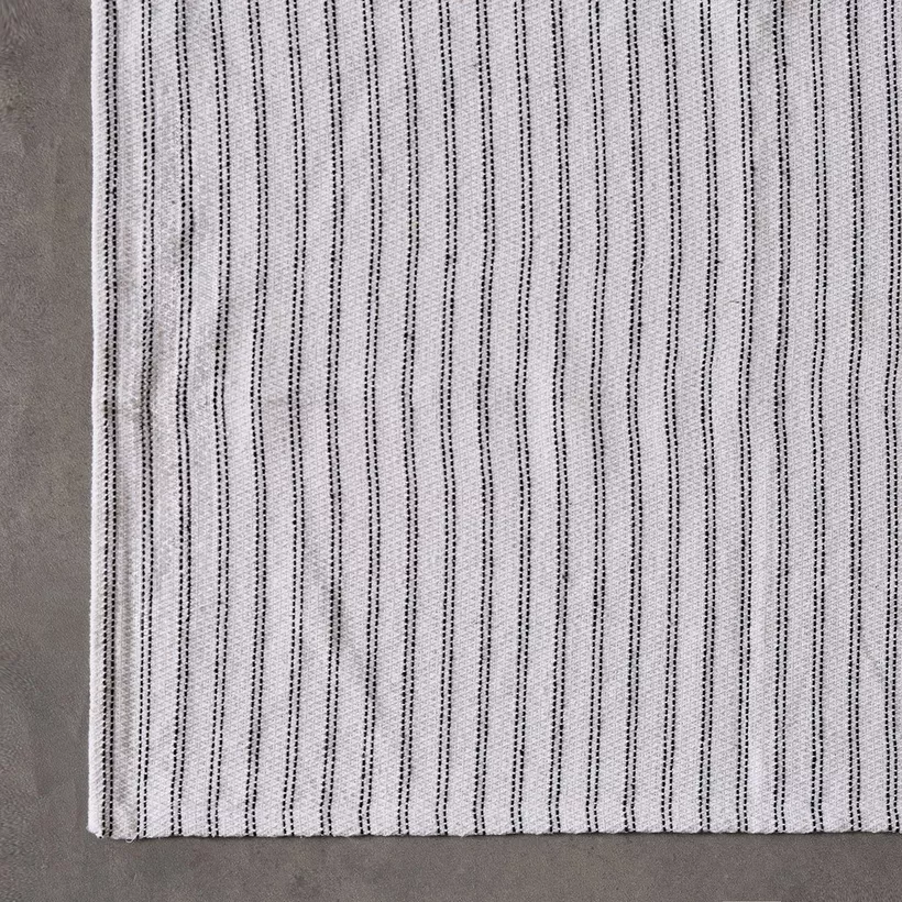 Allan Snow Recycled Cotton Dhurrie - 50x80 cm - Image 3